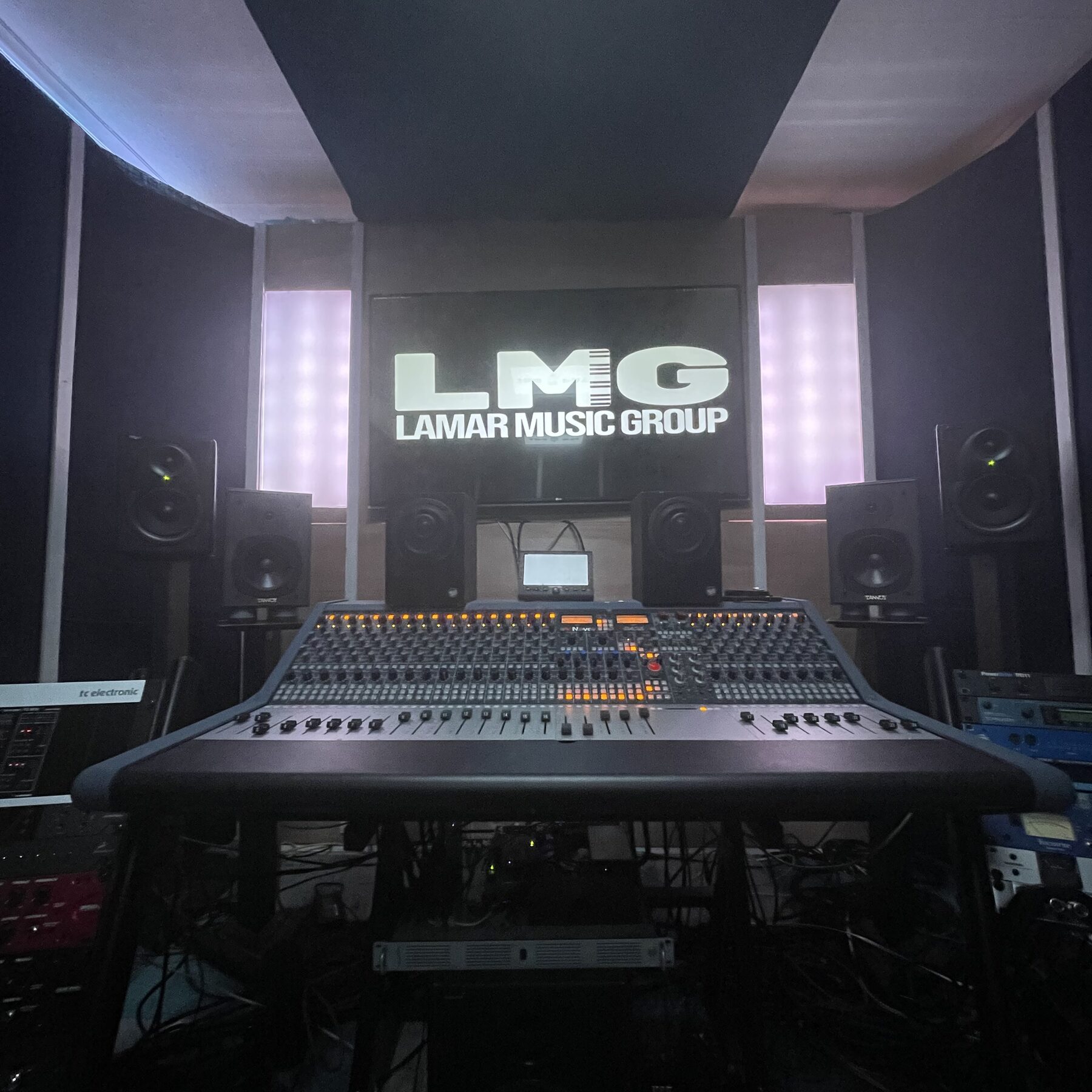 Lamar Music Group mix room